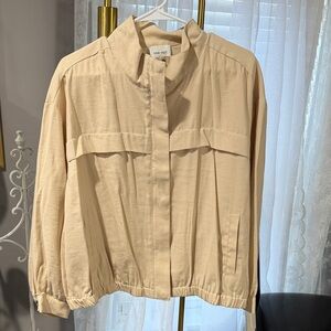 Nine West Beige Women's Plus Jacket